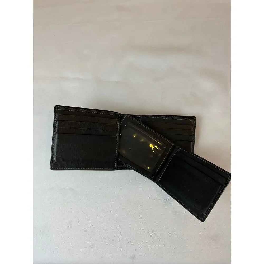 Coach Slim Billfold Wallet with ID Insert, Black